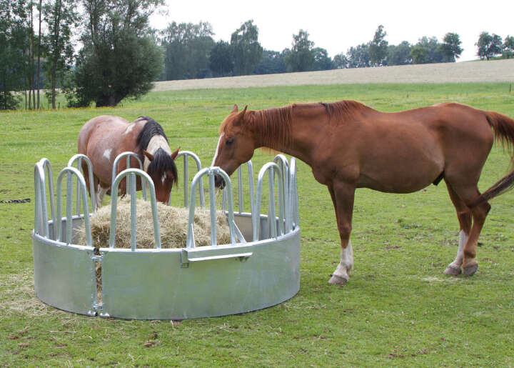 KERBL Rundraufe mit 12 Fressplätzen